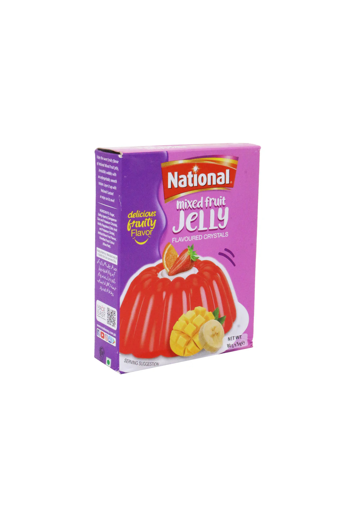 (NATIONAL) MIX FRUIT JELLY 80GM