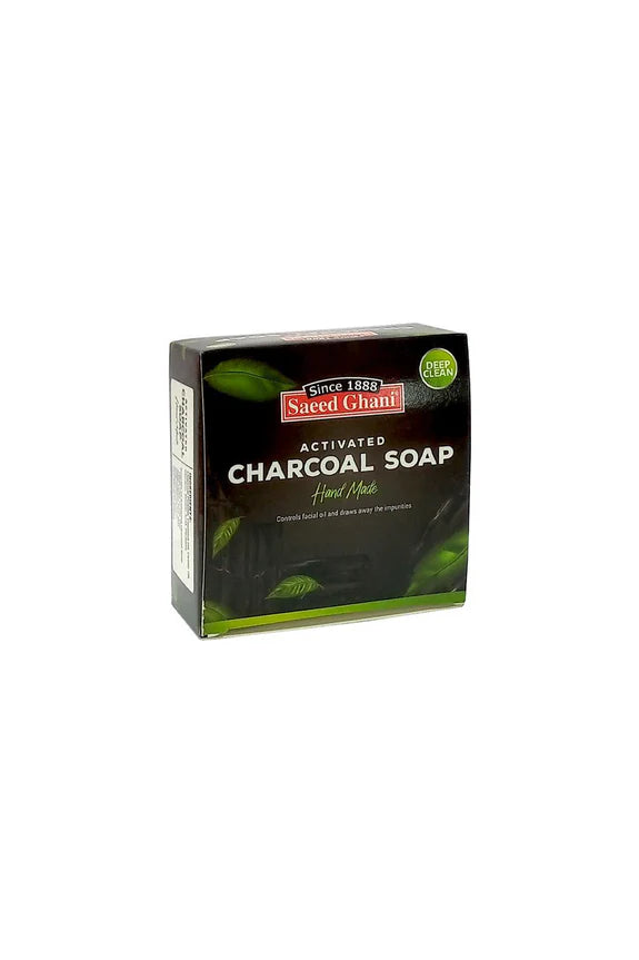 SAEED GHANI CHARCOAL SOAP HAND MADE 90GM