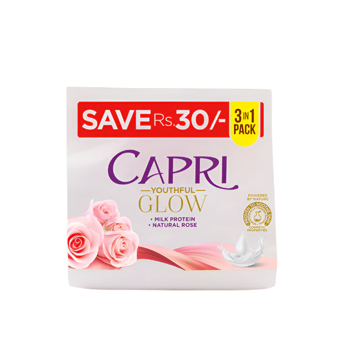 (CAPRI)SOAP LARGE BUNDLE GLOW PINK 120GM