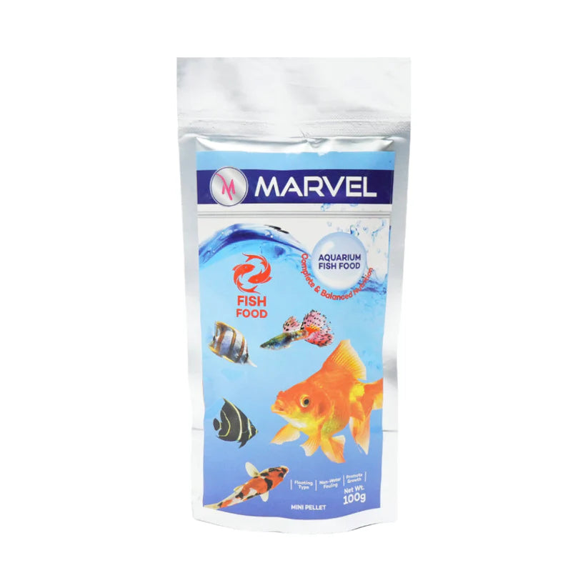 MARVEL FISH FOOD (LUCKY) 100GM
