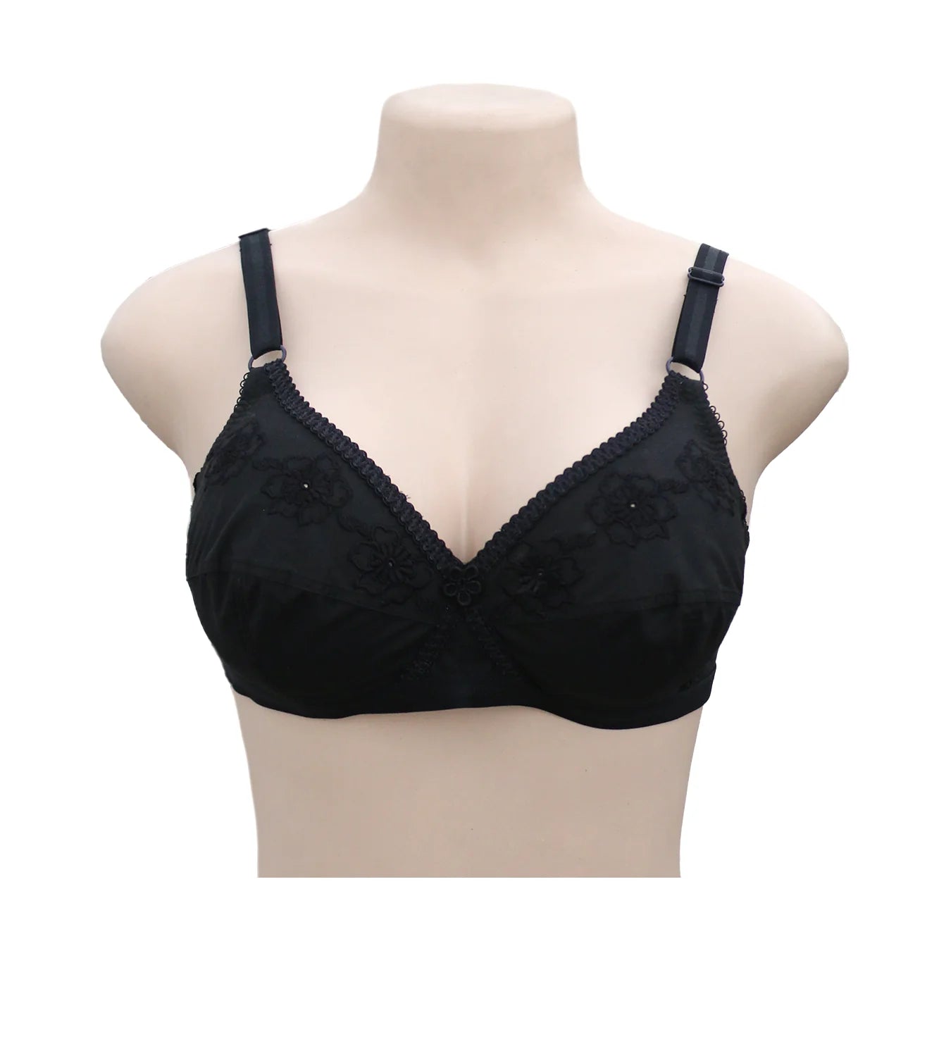 BE-BELLE SAINA-S B CUP SIZE 44 BLACK