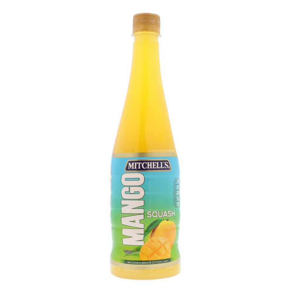 (MITCHELL'S) MANGO SQUASH 800ML
