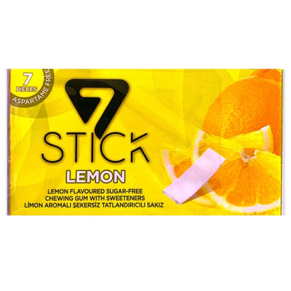 IMP 7 STICK LEMON GUM SUGAR FREE