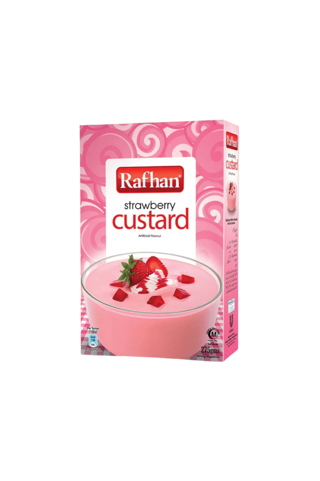 RAFHAN STRAWBERRY CUSTARD 275GM