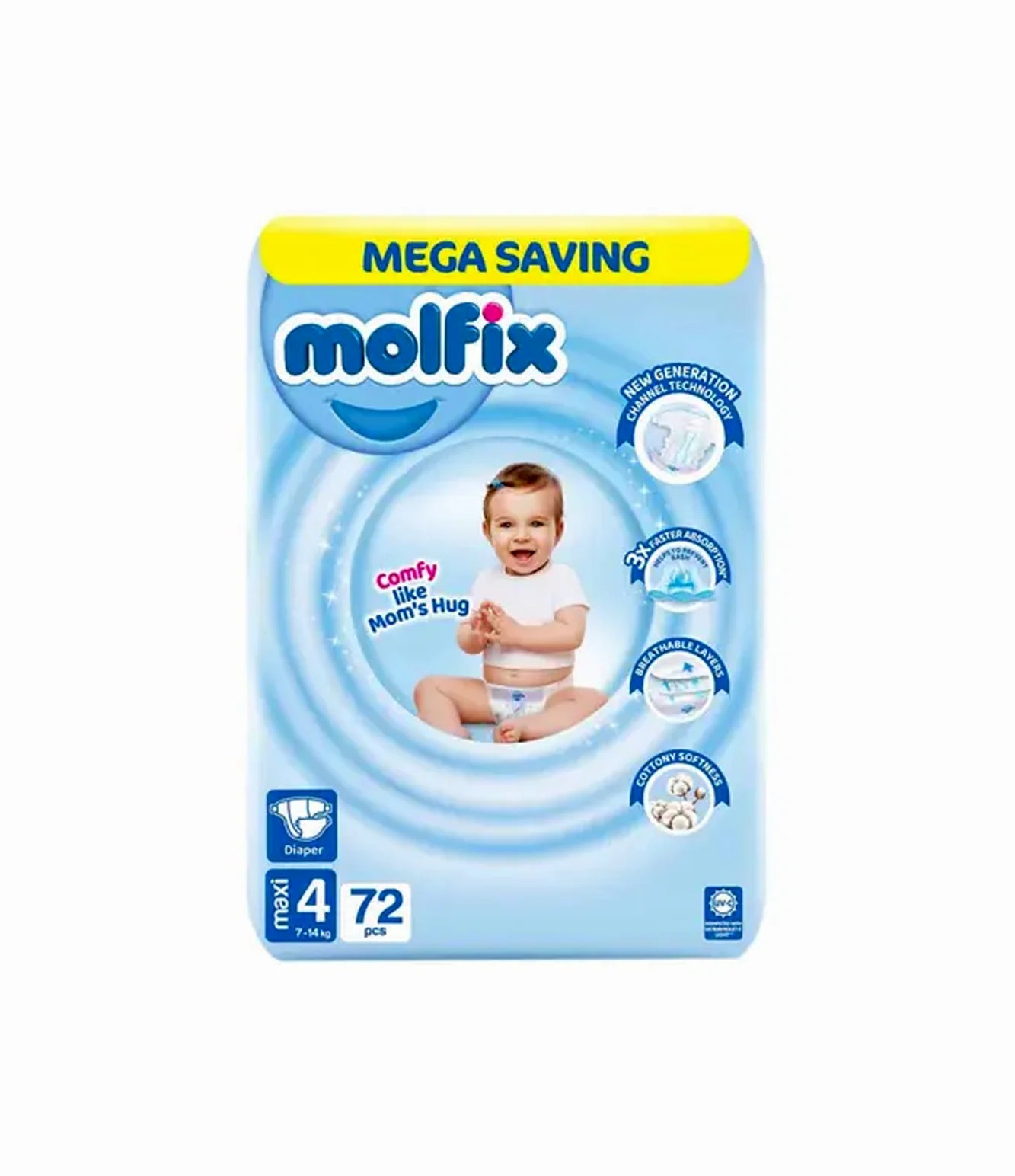 (MOLFIX) 3D UV MAXI(4) 72PC MEGA PACK