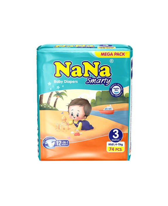 ( NANA ) PAMPER MEGA MUDIUM(3) 74PC