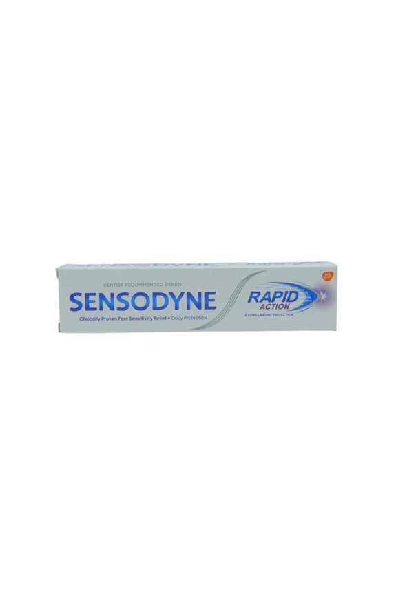 GSK SENSODYNE TOOTH PASTE 100GM (RAPID ACTION)