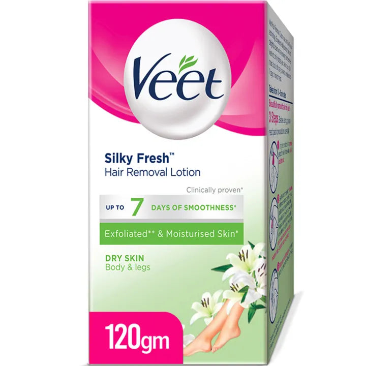 RECKITT VEET HAIR REMOVAL LOTION (DRY SKIN) 120ML