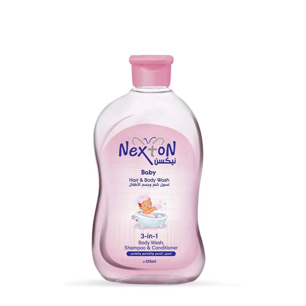 NEXTON BABY HAIR & BODY WASH 125ML