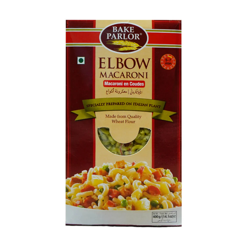 (BAKE PARLOR) ELBOW MACARONI BOX 400GM