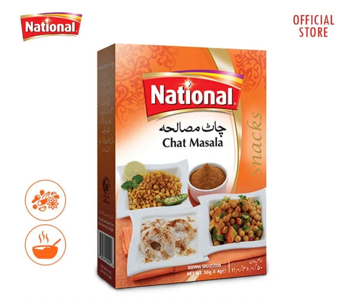 (NATIONAL) CHAAT MASALA 45GM BOX