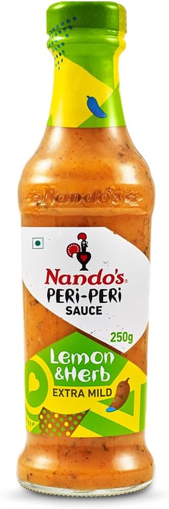 NANDO S PERI-PERI SAUCE LEMON & HERB EXTRA MILD 25