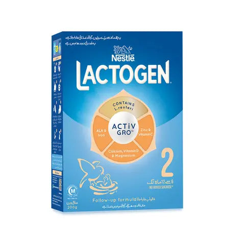 NESTLE LACTOGEN-2 CHILDREN MILK POWDER (200G)
