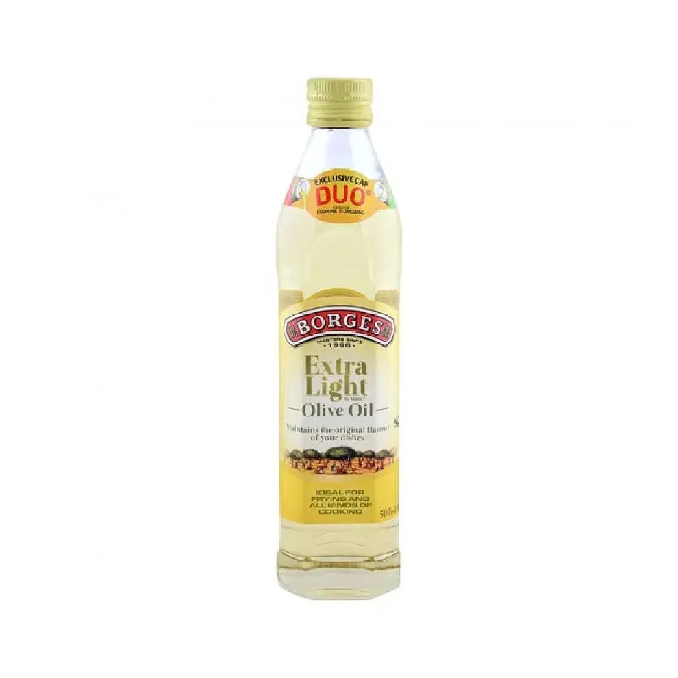 BORGES EXTRA LIGHT OLIVE OIL 500ML