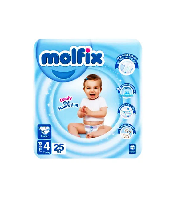 (MOLFIX) PAMPER PANTUV MAXI(4) 25PC TWIN PACK