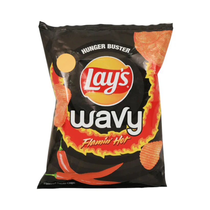 FRITO LAY LAYS WAVY FLAMING HOT 30GM