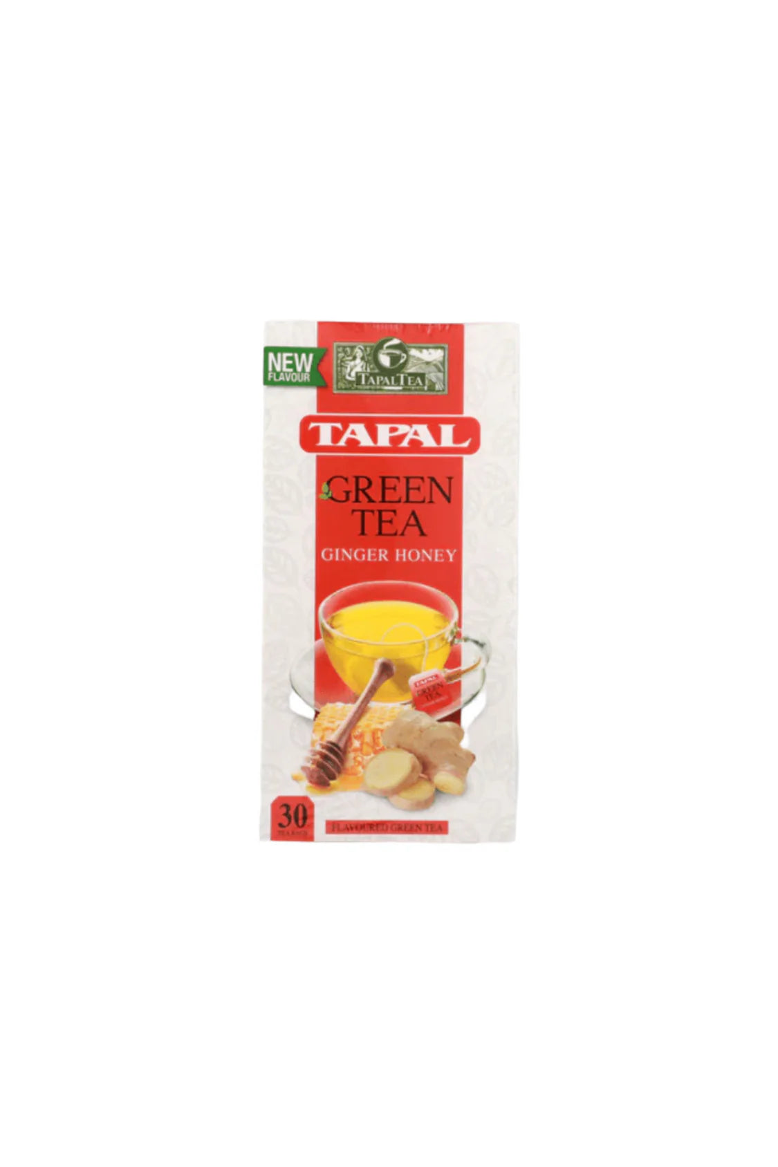 (TAPAL) GREEN TEA GINGER HONEY TEA BAG 45GM
