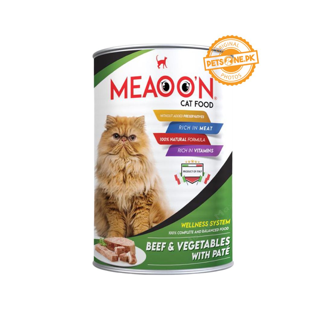 MEAOON CAT FOOD BEEFLAWOR & VEGETABLE 1 KG