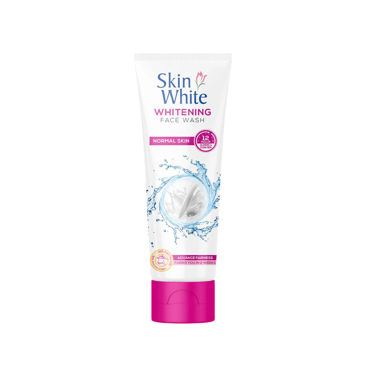 (SKIN WHITE)FACE WASH PINK 100GM