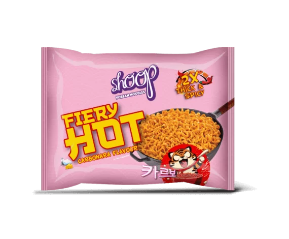 SHAN SAUCY SHOOP KOREAN NOODLES CARBONARA (140G)