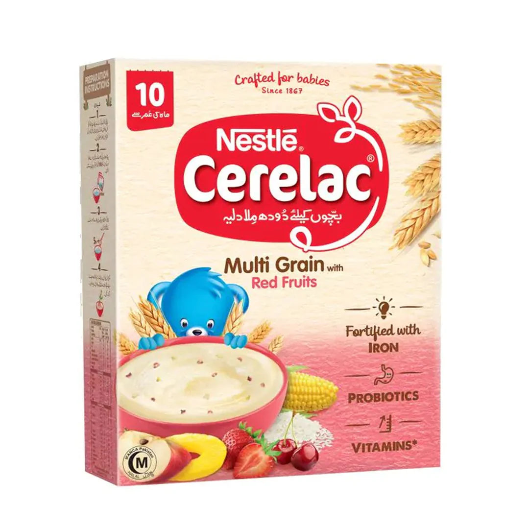 NESTLE CERELAC (175GM) MULTI GRAIN RED FRUIT