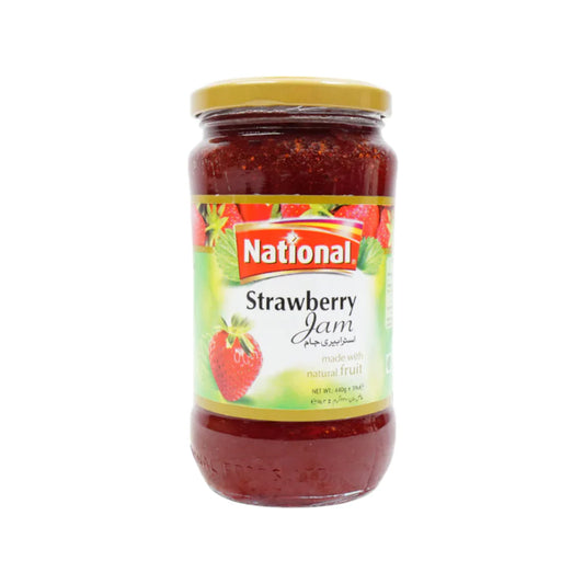 (NATIONAL) STRAWBERRY JAM 440GM