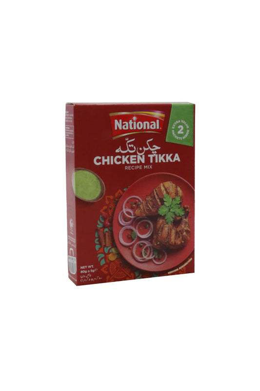 (NATIONAL) CHICKEN TIKKA MASALA 80GM BOX