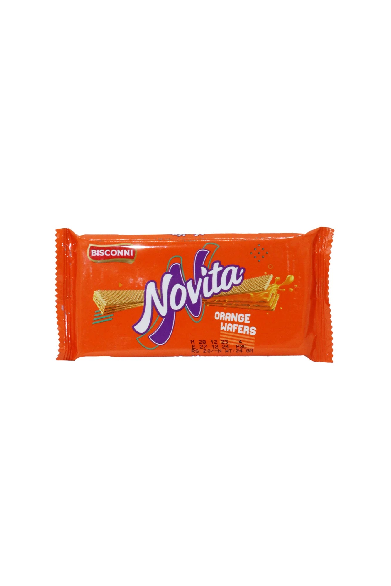 BISCONNI NOVITA ORANGE WAFERS BISCUIT