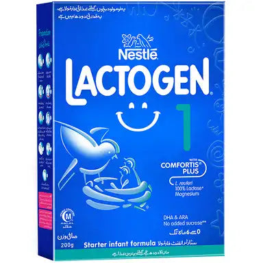 NESTLE LACTOGEN-1 CHILDREN MILK POWDER (200G)