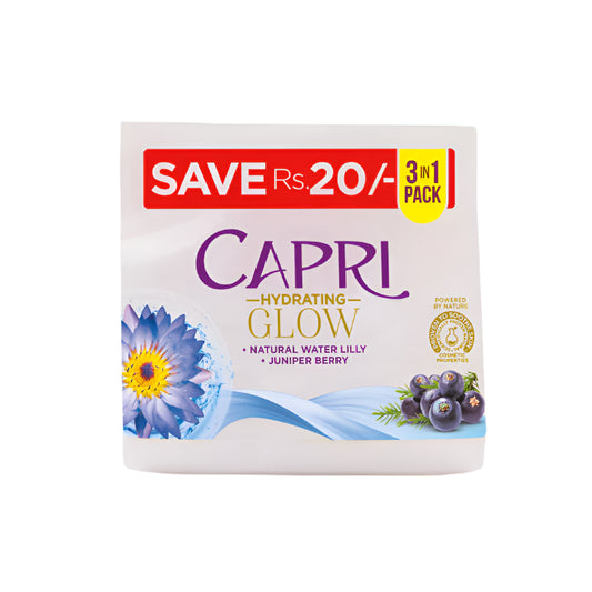 (CAPRI)SOAP FAMILY BUNDLE GLOW BULE 150GM