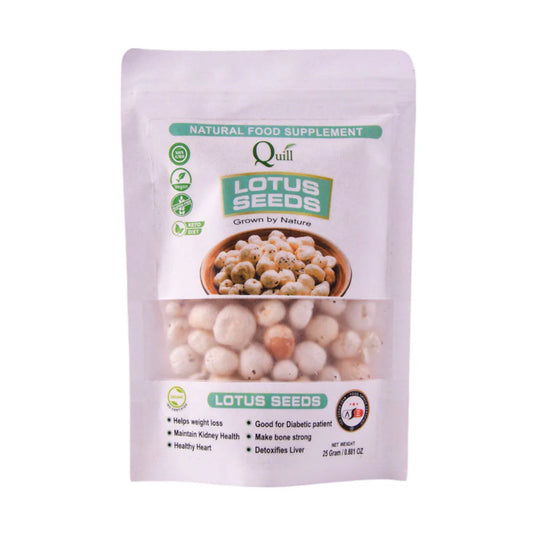 QUILL LOTUS SEEDS GROWN BY NATURE (25GM)