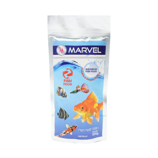 MARVEL FISH FOOD (LUCKY) 100GM