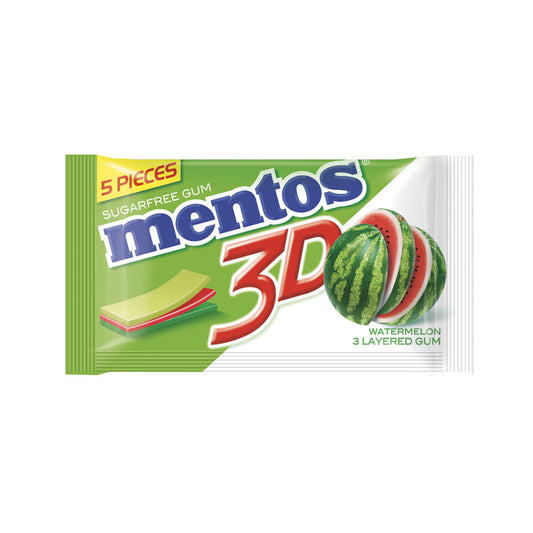 IMP MENTOS 3D SUGARFREE WATERMELON 5PCS