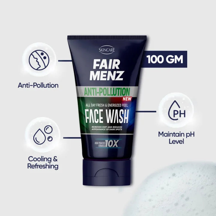 SKINCARE FAIR MENZ FACEWASH ANTIPOLLUTION 50GM