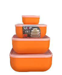 APPLE 4IN1 PLASTIC BOWEL