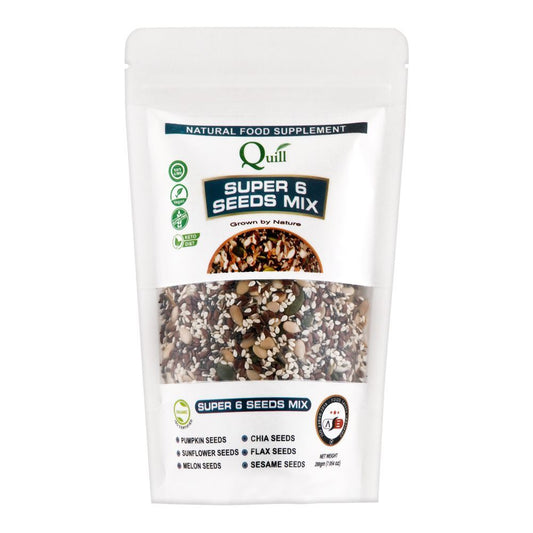 QUILL SUPER 6 SEEDS MIX (200GM)