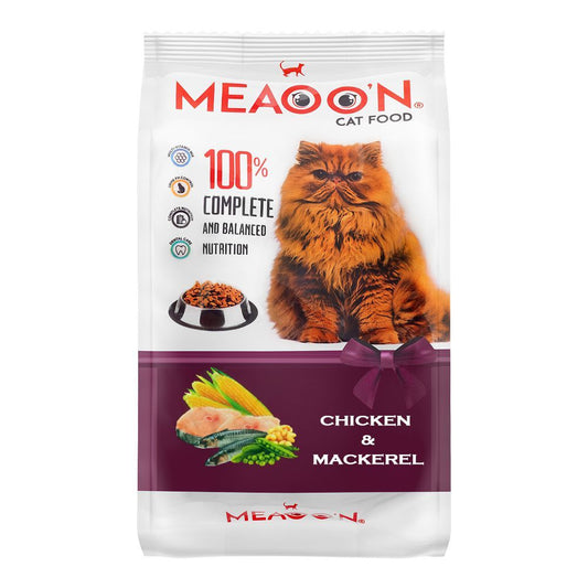 MEAOON CAT FOOD CHICKEN & MACKEREL 1 KG