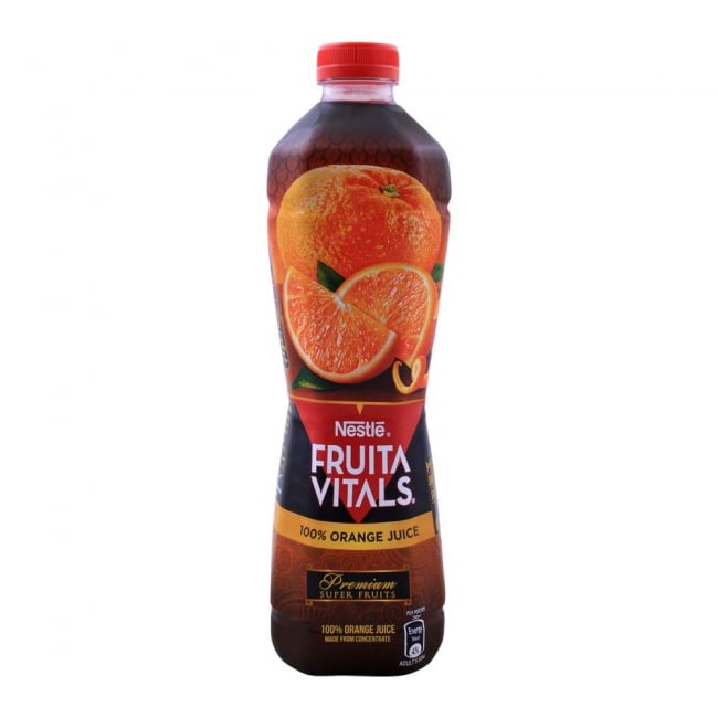 NESTLE FRUITA VITALS ORANGE JUICE BOTTEL 1 LTR