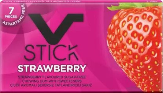 IMP 7 STICK STRAWBERRY GUM SUGAR FREE