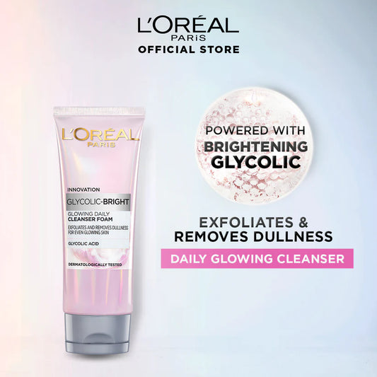 LOREAL PARIS INNOVATION GLYCOLIC-BRIGHT FACE WASH