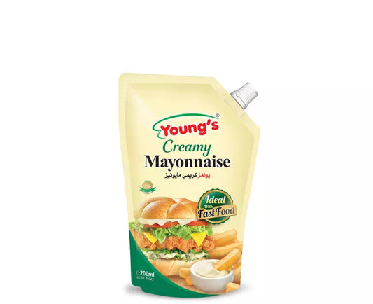YOUNG'S CREAMY MAYONNAISE 200ML