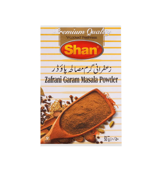 SHAN ZAFRANI GARAM MASALA POWDER (50 GM)