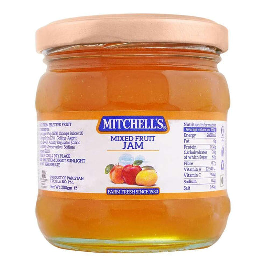 (MITCHELL'S)MIX FRUIT JAM 200GM