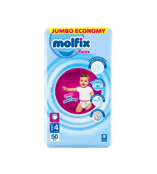 (MOLFIX) PAMPER 3D MAXI(4) 50PC JUMBO