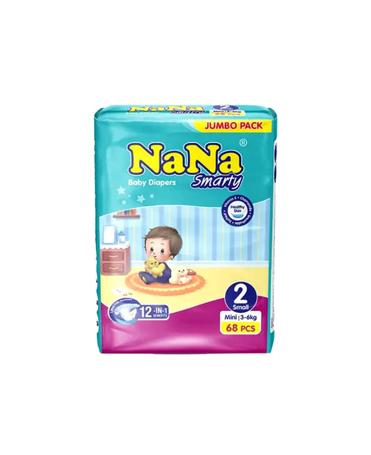 ( NANA ) PAMPER JUMBO SMALL(2) 68PC