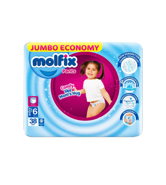 (MOLFIX) PAMPER PANT  UV XL(6) 38PC