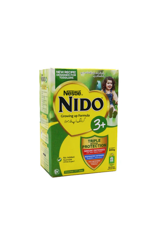 NESTLE NIDO 3+ MILK POWDER (SCHOOL PROMO) 800GM