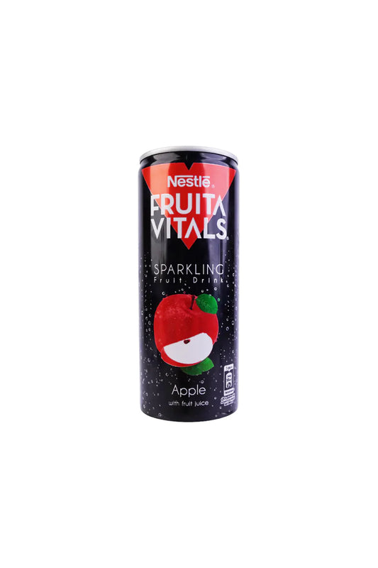 NESTLE FRUITA VITALS APPLE SPARKLING CAN 250ML