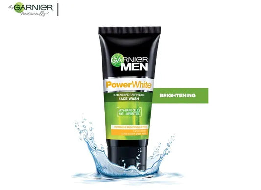 GARNIER MEN POWER WHITE FW/SF 2 IN 1 100ML