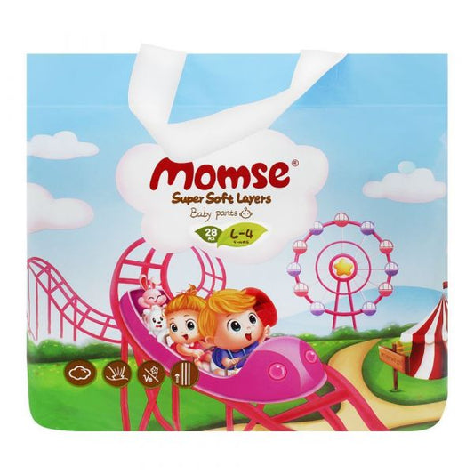 (MOMSE)PAMPER BABY PANT LRG (28pc)